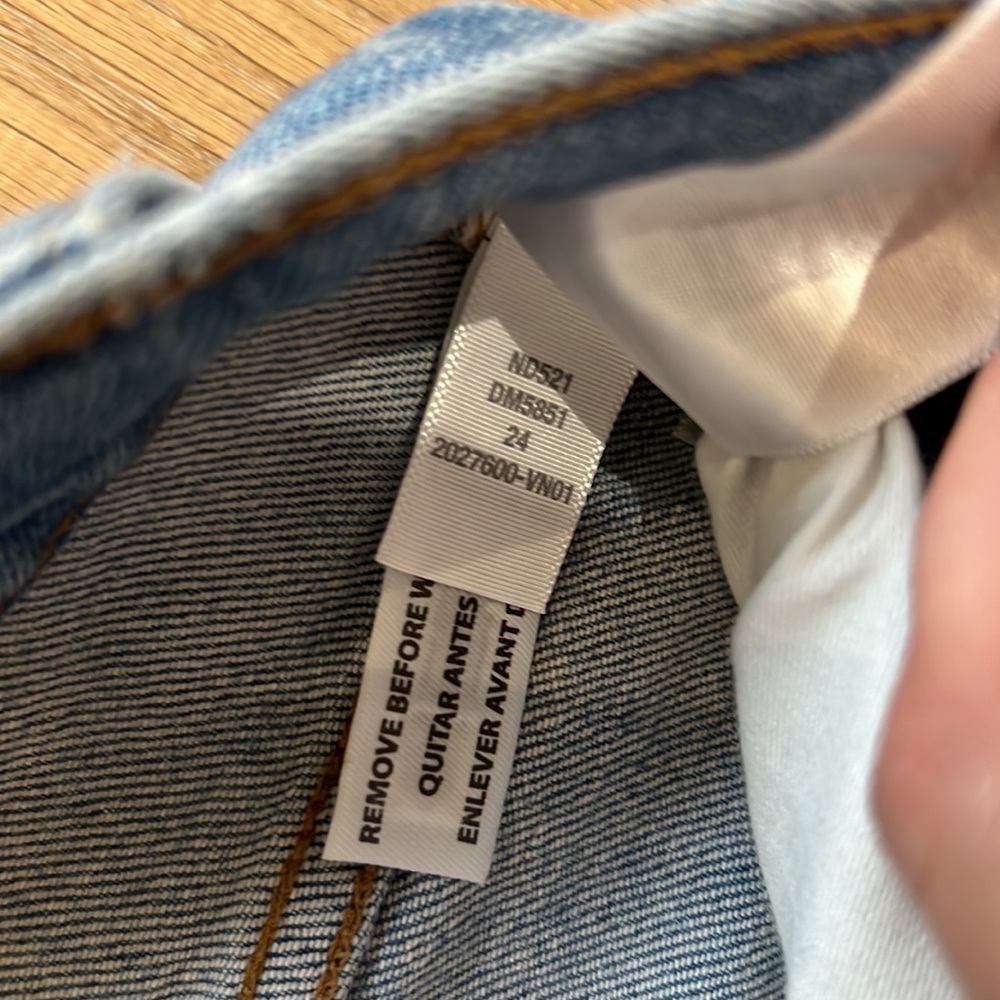 Madewell straight leg vintage crop jeans - Picture 7 of 9